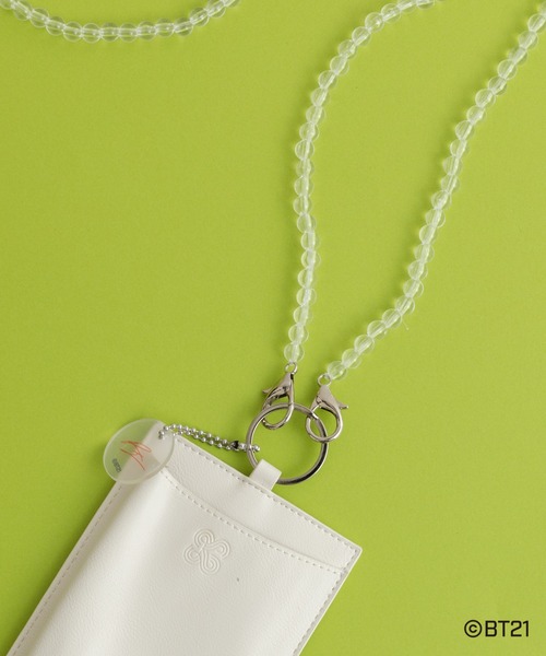 Kastane（カスタネ）の「【BT21】モバイルショルダー（ショルダーバッグ・レディース・ホワイト/スカイブルー/ブラウン/レッド/サックスブルー/ピンク/イエロー・FREE）」の16枚目の写真