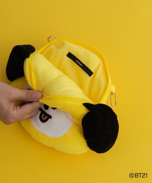 Kastane（カスタネ）の「【BT21】モバイルショルダー（ショルダーバッグ・レディース・ホワイト/スカイブルー/ブラウン/レッド/サックスブルー/ピンク/イエロー・FREE）」の17枚目の写真