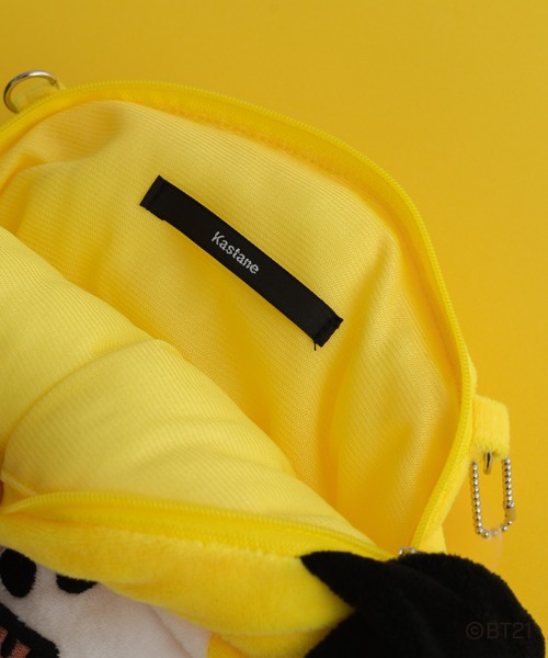 Kastane（カスタネ）の「【BT21】モバイルショルダー（ショルダーバッグ・レディース・ホワイト/スカイブルー/ブラウン/レッド/サックスブルー/ピンク/イエロー・FREE）」の18枚目の写真