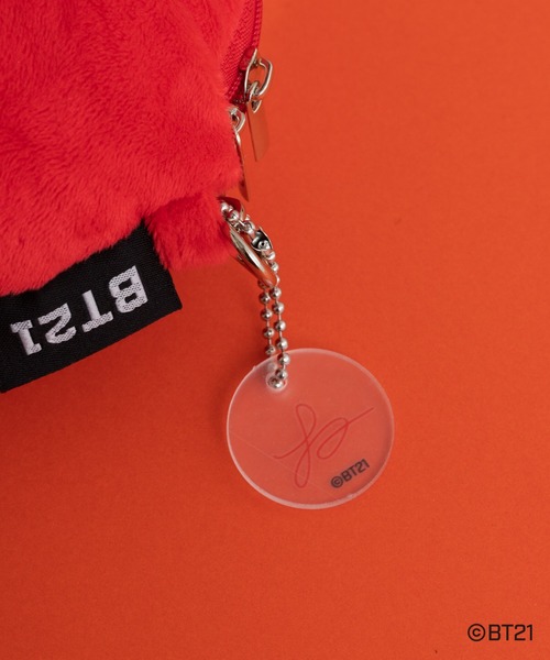 Kastane（カスタネ）の「【BT21】モバイルショルダー（ショルダーバッグ・レディース・ホワイト/スカイブルー/ブラウン/レッド/サックスブルー/ピンク/イエロー・FREE）」の14枚目の写真