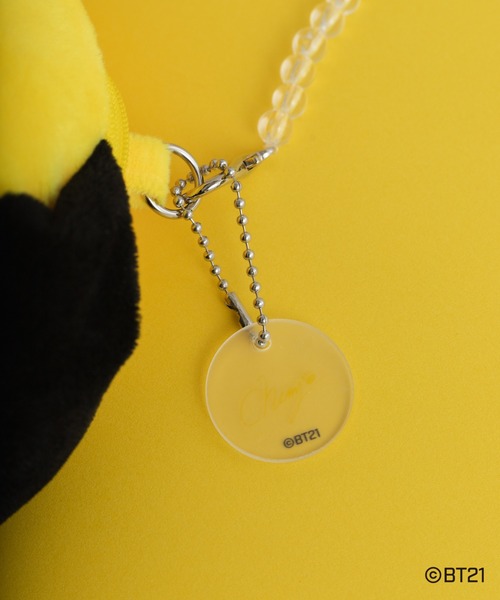 Kastane（カスタネ）の「【BT21】モバイルショルダー（ショルダーバッグ・レディース・ホワイト/スカイブルー/ブラウン/レッド/サックスブルー/ピンク/イエロー・FREE）」の12枚目の写真