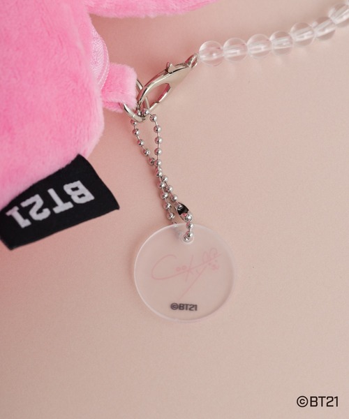 Kastane（カスタネ）の「【BT21】モバイルショルダー（ショルダーバッグ・レディース・ホワイト/スカイブルー/ブラウン/レッド/サックスブルー/ピンク/イエロー・FREE）」の13枚目の写真