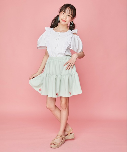 JENNI love（ジェニィラブ）の「ハートくりぬきティアード