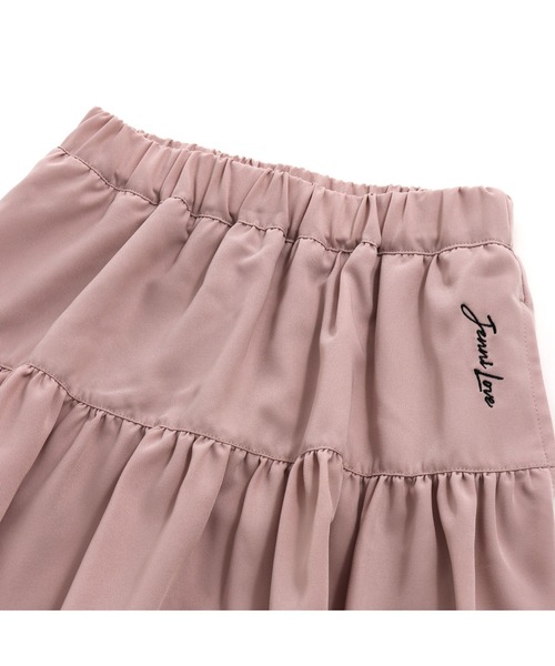 JENNI love（ジェニィラブ）の「ハートくりぬきティアードスカート（スカート・キッズ・ベージュ/ピンク/ミント・130cm/140cm/160cm/150cm）」の15枚目の写真