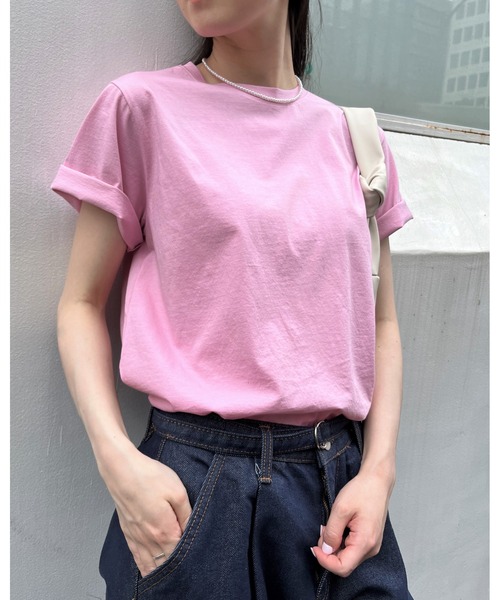 トップス MIWA ワッフルタイトキャミドレス/谷間見せ/背中見せ/キャミソール