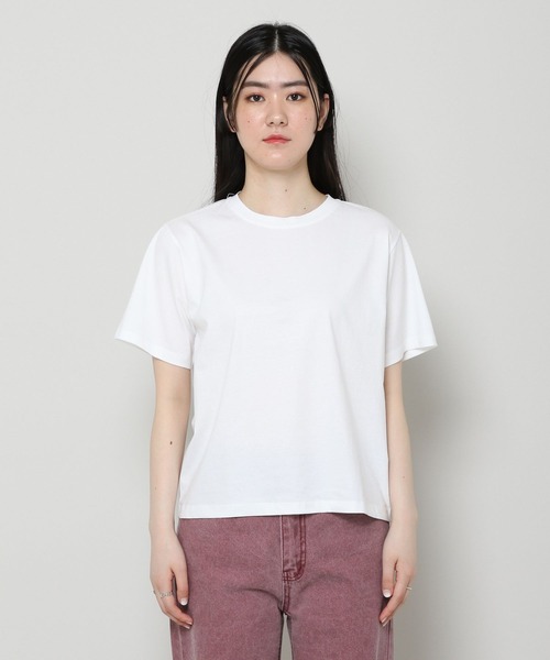 ALAND（エーランド）の「3.3Field Trip／BASIC TEE 2297700（Tシャツ/カットソー・レディース・ピンク/ライトグリーン/アイボリー・FREE）」の9枚目の写真