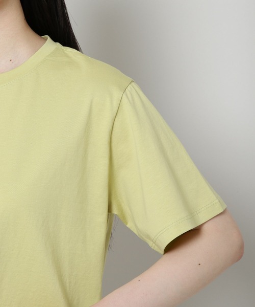 ALAND（エーランド）の「3.3Field Trip／BASIC TEE 2297700（Tシャツ/カットソー・レディース・ピンク/ライトグリーン/アイボリー・FREE）」の17枚目の写真