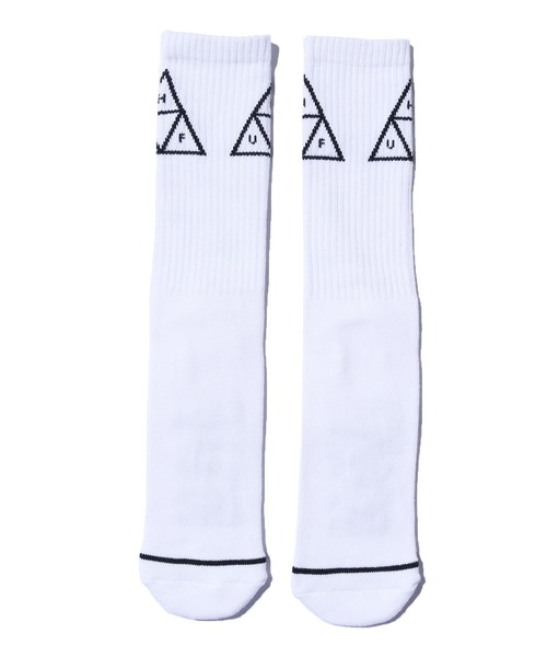 HUF(ハフ)の「HUF/ハフ TT CREW SOCK ソックス(ソックス/靴下・メンズ・ホワイト/ブラック・ONE SIZE)」の9枚目の写真