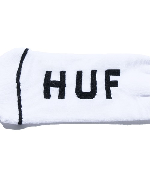 HUF(ハフ)の「HUF/ハフ TT CREW SOCK ソックス(ソックス/靴下・メンズ・ホワイト/ブラック・ONE SIZE)」の7枚目の写真