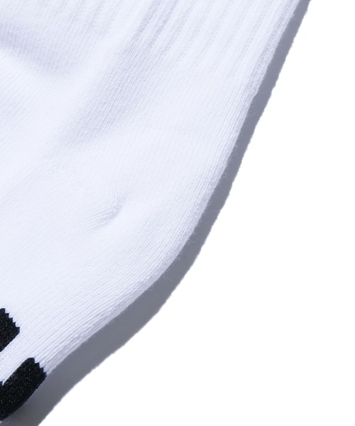 HUF(ハフ)の「HUF/ハフ TT CREW SOCK ソックス(ソックス/靴下・メンズ・ホワイト/ブラック・ONE SIZE)」の6枚目の写真