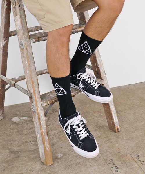 HUF(ハフ)の「HUF/ハフ TT CREW SOCK ソックス(ソックス/靴下・メンズ・ホワイト/ブラック・ONE SIZE)」の12枚目の写真