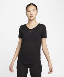 NIKE | ナイキ エア Dri-FIT ウィメンズ ショートスリーブ ランニングトップ / Nike Air Dri-FIT Women's Short-Sleeve Running Top(Tシャツ/カットソー)