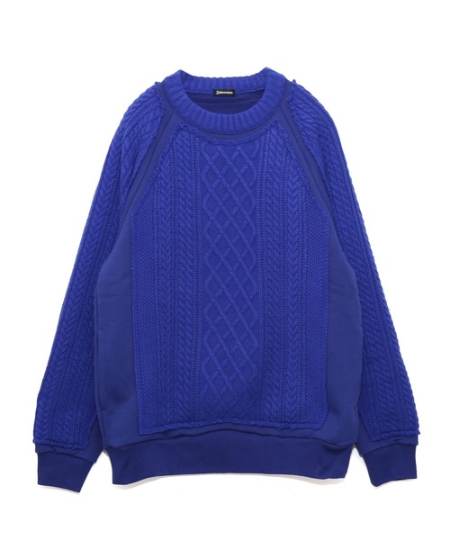 Undercoverism（アンダーカバイズム）の「UI2B4903（ニット/セーター・メンズ・ブラック/ブルー・2/3/4）」の2枚目の写真