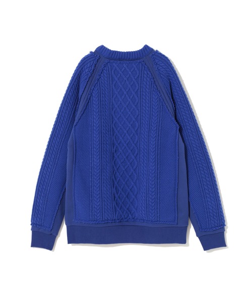 Undercoverism（アンダーカバイズム）の「UI2B4903（ニット/セーター・メンズ・ブラック/ブルー・2/3/4）」の4枚目の写真