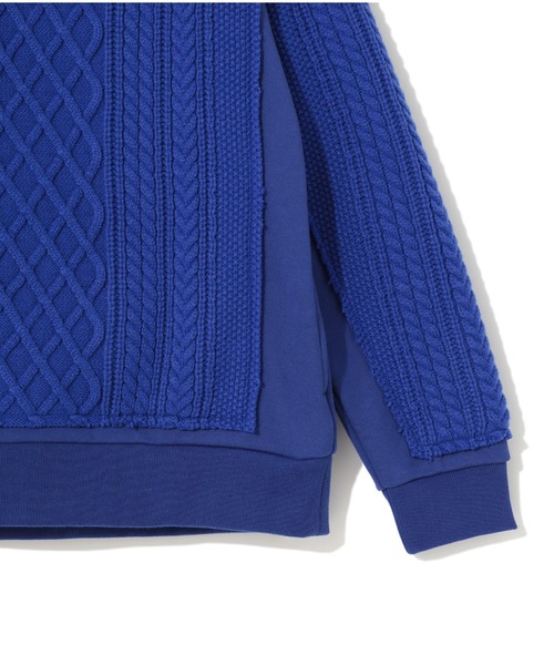 Undercoverism（アンダーカバイズム）の「UI2B4903（ニット/セーター・メンズ・ブラック/ブルー・2/3/4）」の9枚目の写真