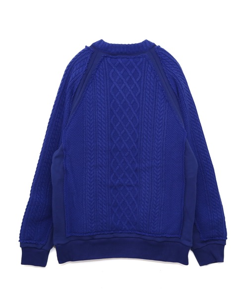 Undercoverism（アンダーカバイズム）の「UI2B4903（ニット/セーター・メンズ・ブラック/ブルー・2/3/4）」の14枚目の写真