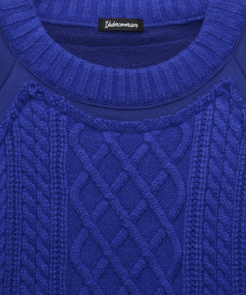 Undercoverism（アンダーカバイズム）の「UI2B4903（ニット/セーター・メンズ・ブラック/ブルー・2/3/4）」の13枚目の写真