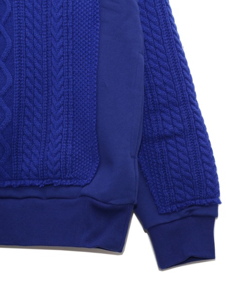 Undercoverism（アンダーカバイズム）の「UI2B4903（ニット/セーター・メンズ・ブラック/ブルー・2/3/4）」の11枚目の写真