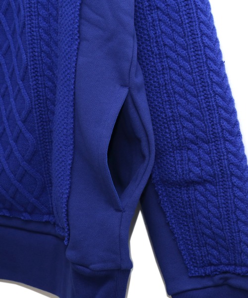 Undercoverism（アンダーカバイズム）の「UI2B4903（ニット/セーター・メンズ・ブラック/ブルー・2/3/4）」の10枚目の写真