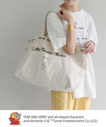 TOM and JERRY/トムとジェリーキャンバスBAG L