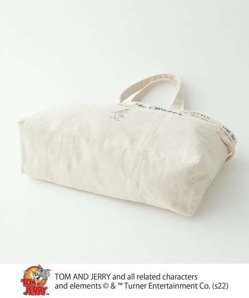 Tom&Jerry(トムアンドジェリー)の「TOM and JERRY/トムとジェリーキャンバスBAG L(ショルダーバッグ・レディース・グレー/ナチュラル・FREE)」の20枚目の写真