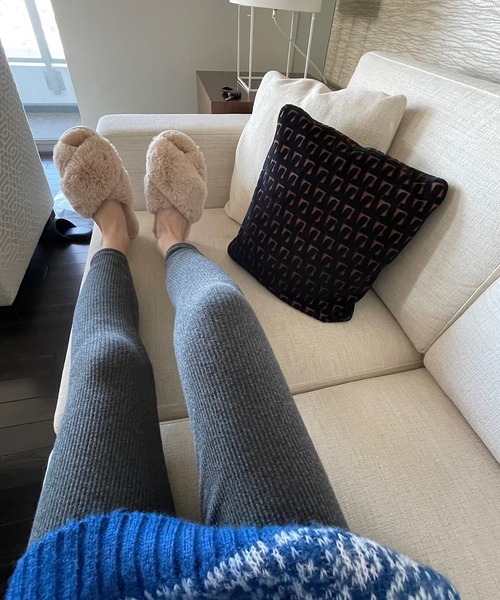 Mela（メラ）の「【マタニティ】リブレギンス（レギンス/スパッツ・レディース・ブラック/ダークグレー/ライトグレー/ホワイト・L/XL/M）」の14枚目の写真