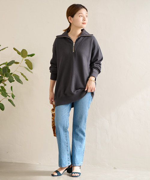 セール】ハーフジップスウェット（スウェット）｜JOURNAL STANDARD