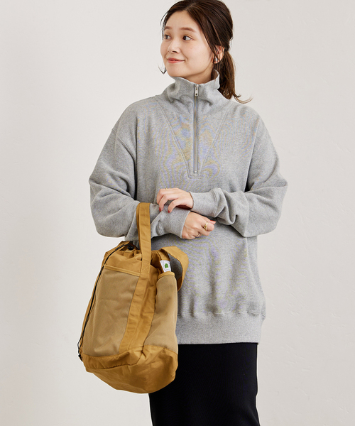 JOURNAL STANDARD（ジャーナルスタンダード）の「ハーフジップスウェット（スウェット・レディース・ブラック系その他/グレー系その他・FREE）」の18枚目の写真