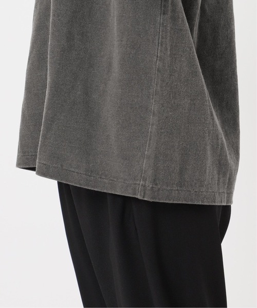 KURO(クロ)の「【KURO for CITYSHOP】POWER SHOULDER L/S Tシャツ(Tシャツ/カットソー・レディース・ホワイト/ブラック・MEDIUM)」の13枚目の写真