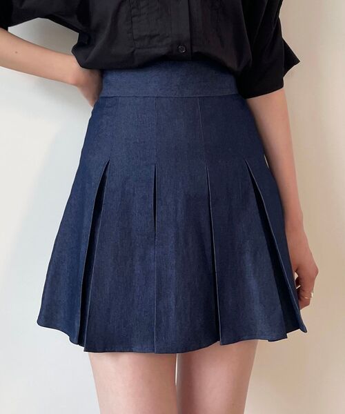 MAJESTIC LEGON(マジェスティックレゴン)の「プリーツスカパン(その他パンツ・レディース・ブラック/ネイビー/グレー/アイボリー・MEDIUM)」の14枚目の写真