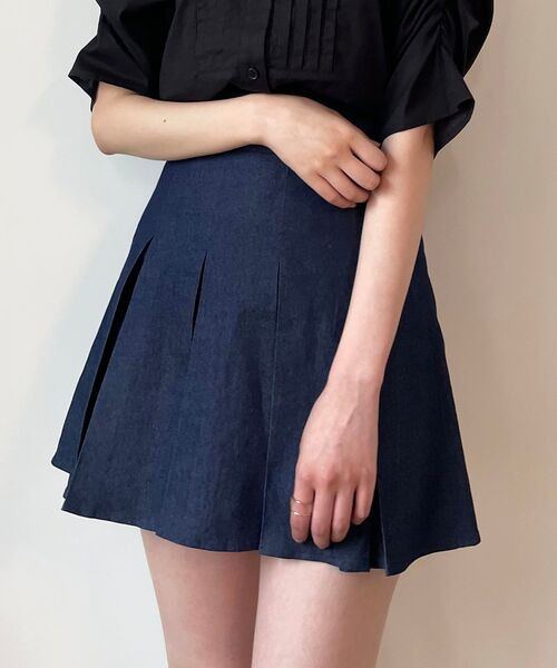 MAJESTIC LEGON(マジェスティックレゴン)の「プリーツスカパン(その他パンツ・レディース・ブラック/ネイビー/グレー/アイボリー・MEDIUM)」の15枚目の写真