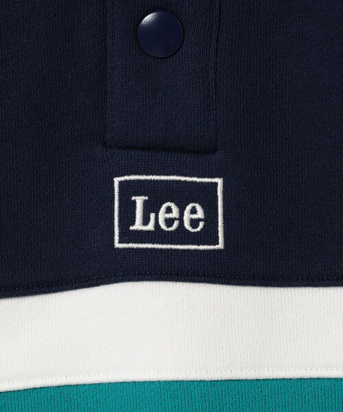 Ray BEAMS（レイビームス）の「Lee / スポーツ スウェット（スウェット・レディース・ネイビー/杢グレー・MEDIUM）」の6枚目の写真