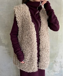 JEANASIS | アソートファーベスト/127041(ベスト)