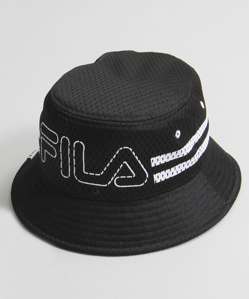WEGO（ウィゴー）の「∴WEGO/ FILAバケットハット（ハット・メンズ・ホワイト/ブラック・FREE）」の8枚目の写真