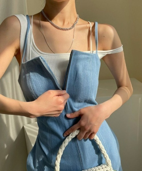 misstexwood デニムサロペット Sサイズ　ジャンプスーツ　ベルボトム misstexwood デニムサロペット Sサイズ ジャンプスーツ ベルボトム