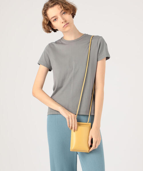 TOMORROWLAND （トゥモローランド）の「ADD CULUMN PAKET-MUTI GLASS ミニポシェット（ショルダーバッグ・レディース・チャコールグレー/ダークブラウン/ライトグリーン/ライトイエロー・FREE）」の5枚目の写真