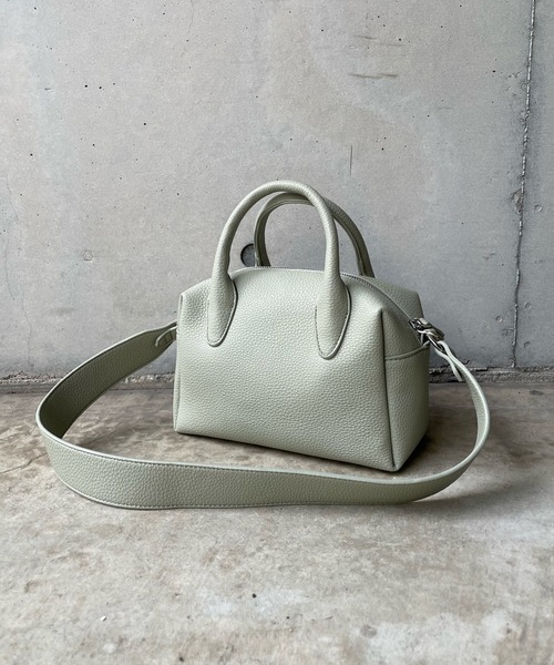 DouDou(ドゥドゥ)の「ミドルサイズボストン(ハンドバッグ・レディース・ブラック/グリーン/パープル/キャメル・FREE)」の4枚目の写真