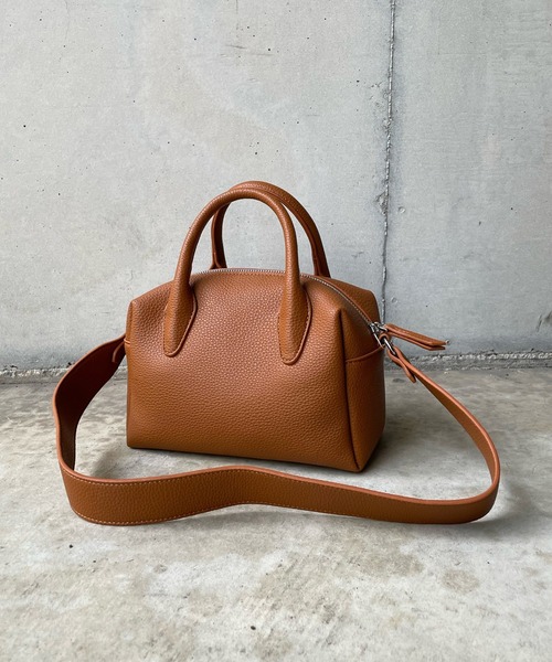 DouDou(ドゥドゥ)の「ミドルサイズボストン(ハンドバッグ・レディース・ブラック/グリーン/パープル/キャメル・FREE)」の6枚目の写真