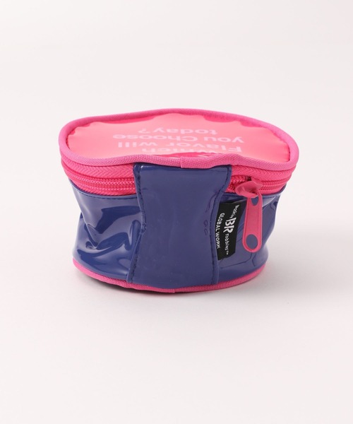 GLOBAL WORK（グローバルワーク）の「サーティワン/カップ型クリアポーチ/285478（ポーチ・レディース・ミント/ネイビー・FREE）」の4枚目の写真