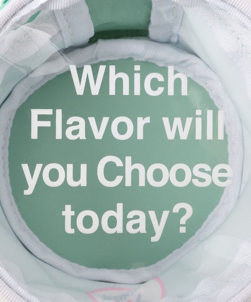 GLOBAL WORK（グローバルワーク）の「サーティワン/カップ型クリアポーチ/285478（ポーチ・レディース・ミント/ネイビー・FREE）」の11枚目の写真