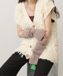 ニットアームウォーマー