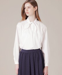 MACKINTOSH LONDON | フィルコットンナイロンボウタイブラウス(シャツ/ブラウス)