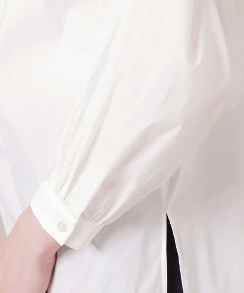 MACKINTOSH LONDON(マッキントッシュ ロンドン)の「フィルコットンナイロンボウタイブラウス(シャツ/ブラウス・レディース・オフホワイト/チャコールグレー/ピンク系その他2・38)」の12枚目の写真