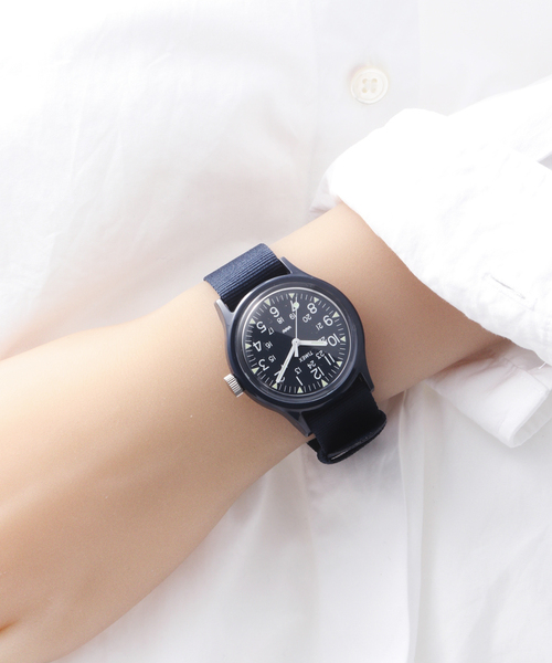 TIMEX（タイメックス）の「TIMEX TW2R13900【 ウォッチ 】（アナログ腕時計・レディース・ネイビー・FREE）」の4枚目の写真