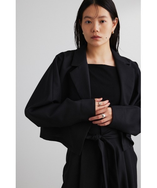 STYLEMIXER（スタイルミキサー）の「ドルマンスリーブテーラードジャケット（テーラードジャケット・レディース・ベージュ/ブラック/ボルドー・FREE）」の14枚目の写真