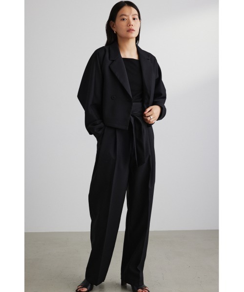 STYLEMIXER（スタイルミキサー）の「ドルマンスリーブテーラードジャケット（テーラードジャケット・レディース・ベージュ/ブラック/ボルドー・FREE）」の8枚目の写真