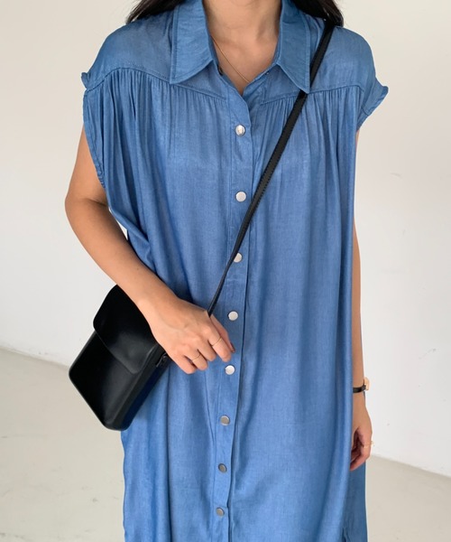 ECLIN（エクラン）の「スクエアミニショルダーバッグ（ショルダーバッグ・レディース・ホワイト系その他/ブラック/ブラウン/ベージュ・FREE）」の7枚目の写真