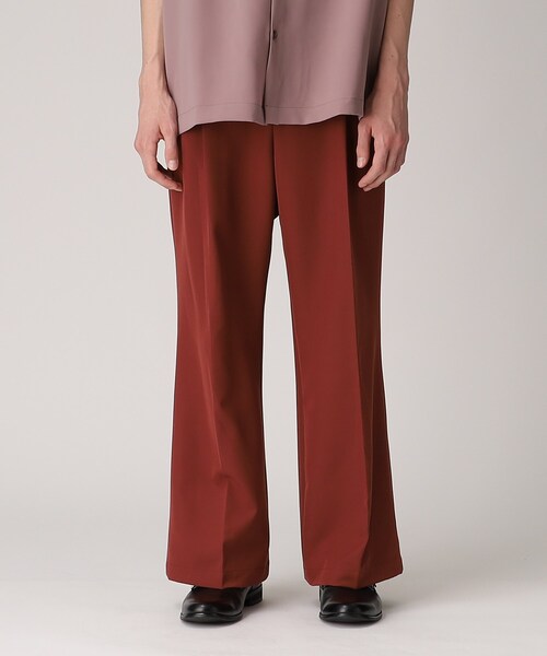tk.TAKEO KIKUCHI（ティーケータケオキクチ）の「◆カラーワイドフレアパンツ（その他パンツ・レディース・レンガ/ライトブルー/ブラック/マスタード/アイボリー/グリーン・66/03/02）」の11枚目の写真