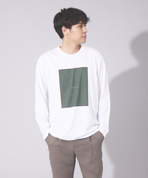 ABAHOUSE | 【LEIN】フロント プリント ロングスリーブ Tシャツ(Tシャツ/カットソー)