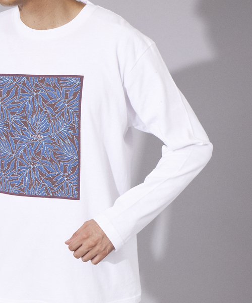 ABAHOUSE（アバハウス）の「【LEIN】フロント プリント ロングスリーブ Tシャツ（Tシャツ/カットソー・メンズ・ホワイト/ホワイト系その他2/ホワイト系その他・48/46/44）」の10枚目の写真